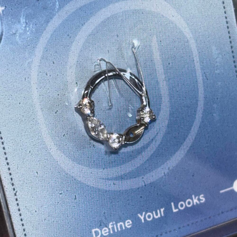 Oufer silver piercing body jewelry new